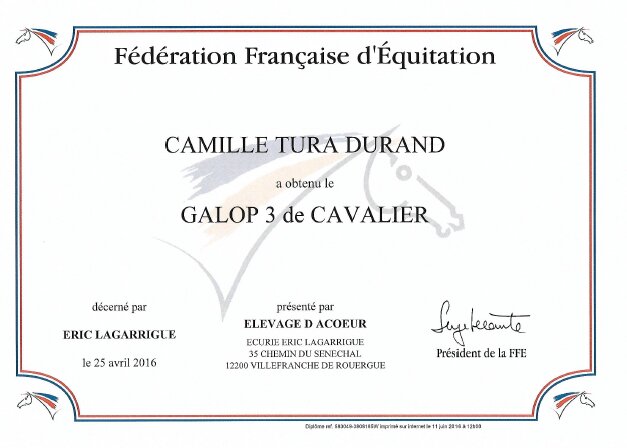Galop 3