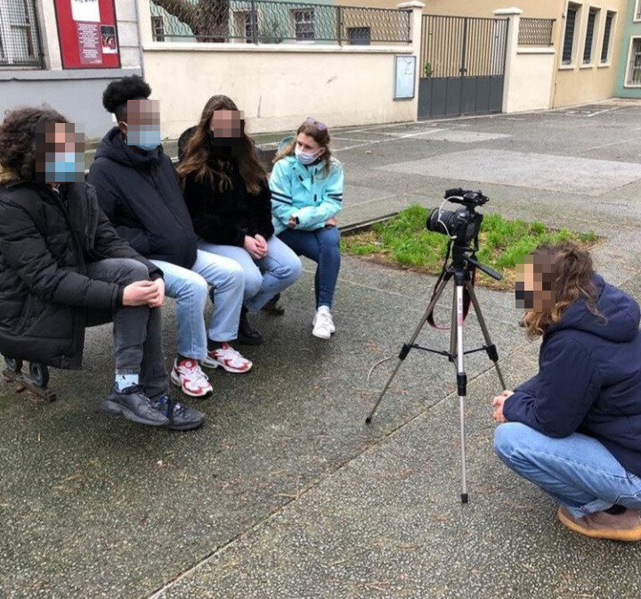 Porte de la Chapelle, interview