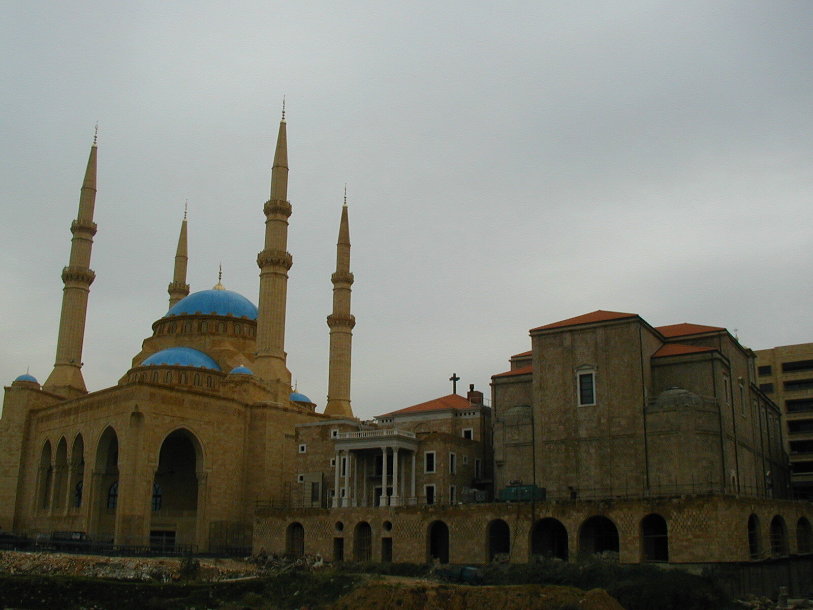 Mosquée, Place des Martyrs, Beyrouth, Liban